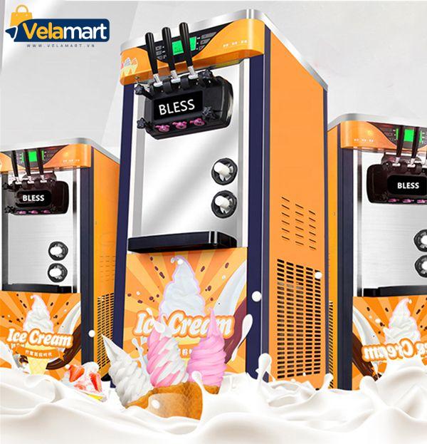 MÁY LÀM KEM TƯƠI LOẠI NÀO TỐT NHẤT HiỆN NAY ? 12 máy làm kem
