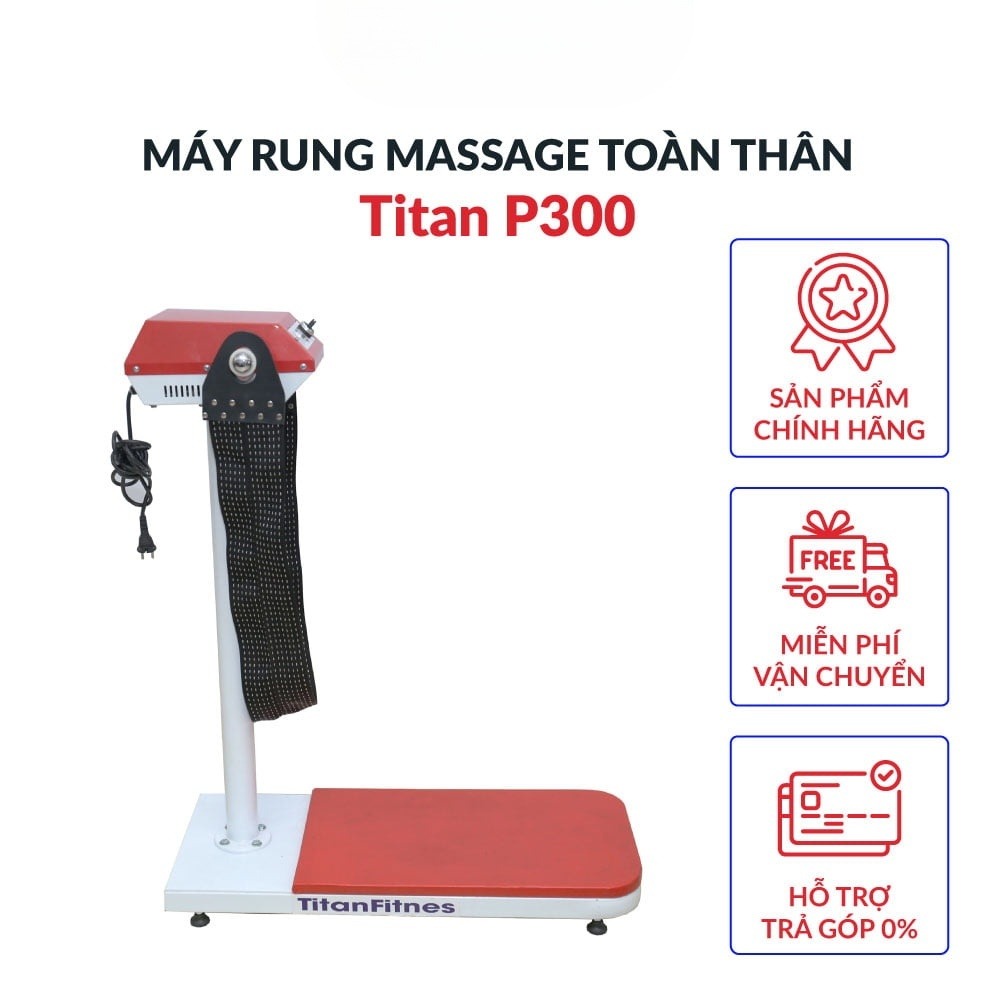 Máy rung bụng đứng Titan P300 1 Máy rung bụng đứng Titan P300